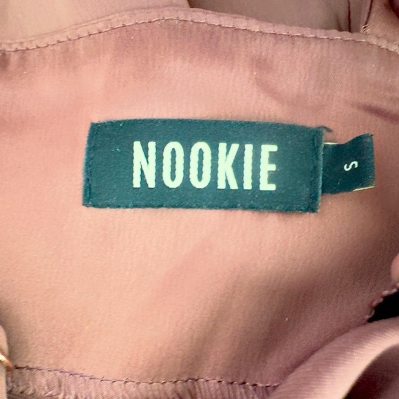 Nookie Mauve Asymmetrical Ruffled Slip Dress - Picture 3 of 3